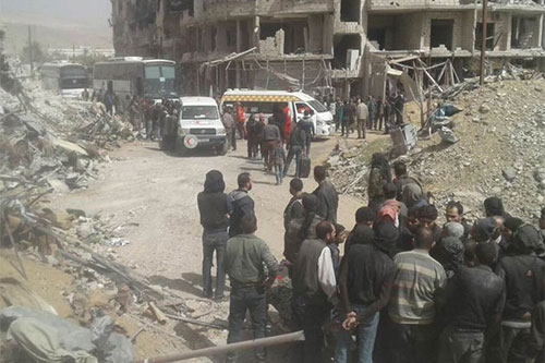 Los terroristas de Ahrar al Sham abandonarán Ghouta Oriental